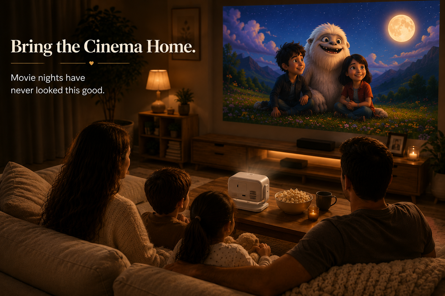 Easy Living™ Smart HD Home Projector