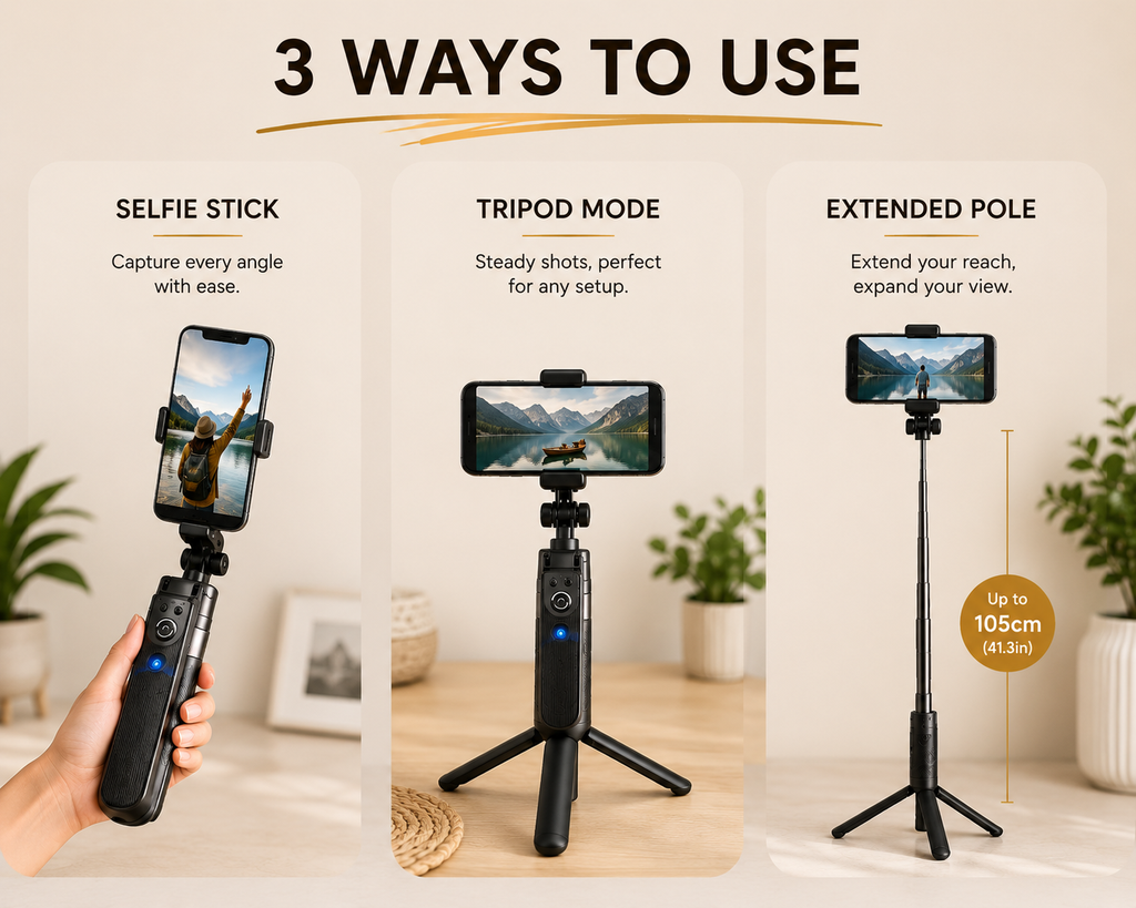 Easy Living™ Smart Auto-Tracking Tripod